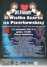 WOŚP 2013 w Łodzi: II Wielka Szarża na Piotrkowskiej