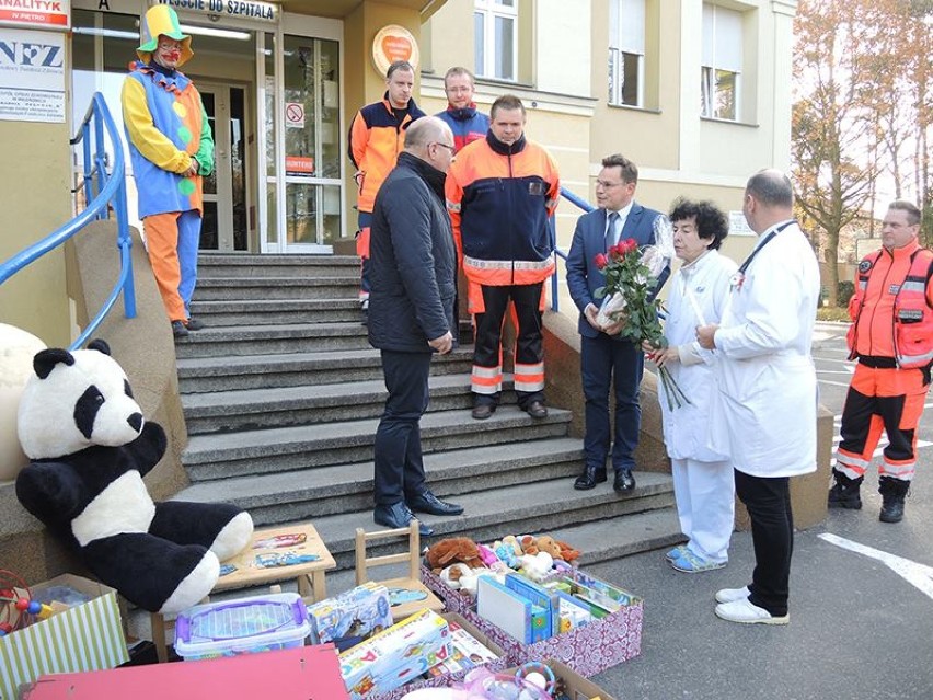 Zabawki dla najmłodszych pacjentów szpitala