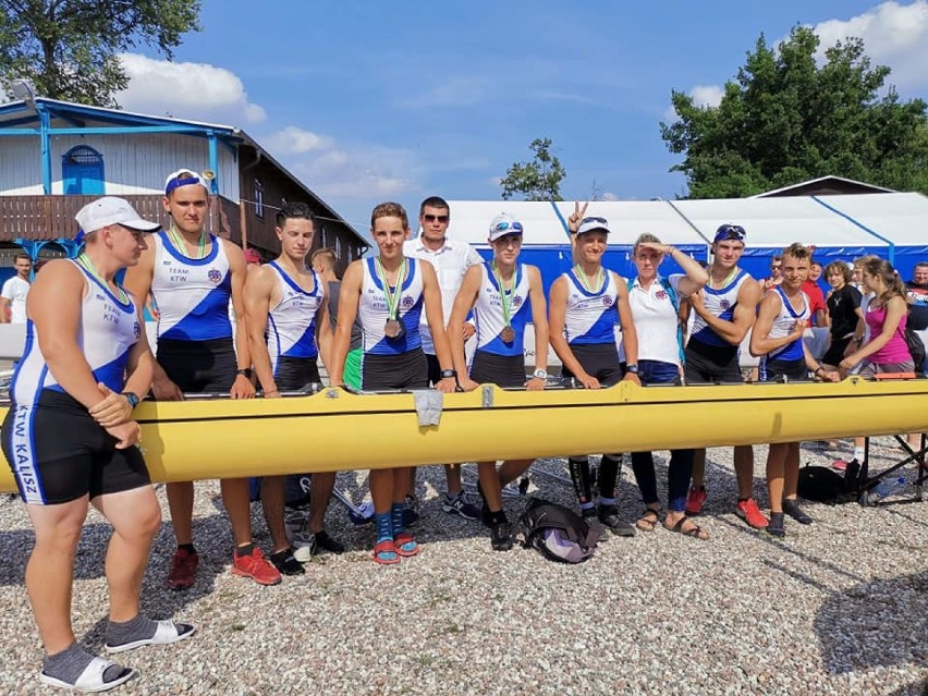 Medalowa ósemka KTW Kalisz