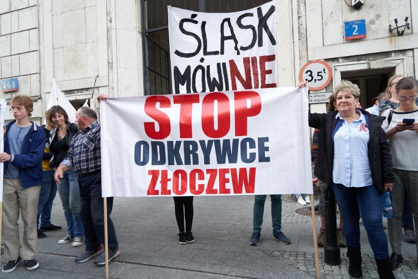 Mieszkańcy naszego regionu protestowali przeciwko "specustawie węglowej"[FOTO, WIDEO]