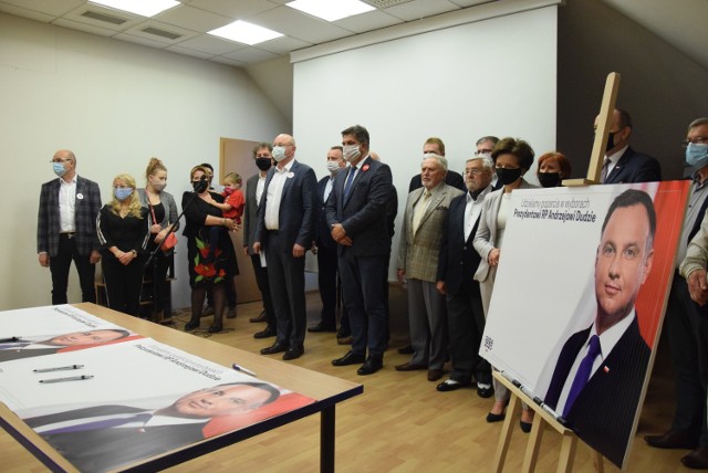 Wybory prezydenckie 2020. W Kaliszu powołano komitet poparcia dla prezydenta Andrzeja Dudy