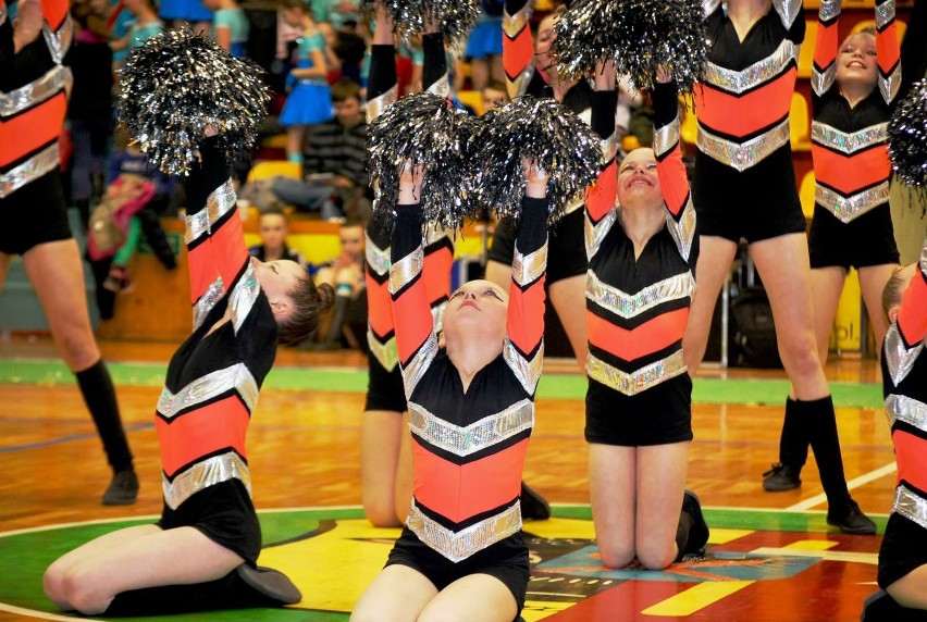 XVI Mistrzostw Polski Cheerleaders - hala Trapez w Lesznie....