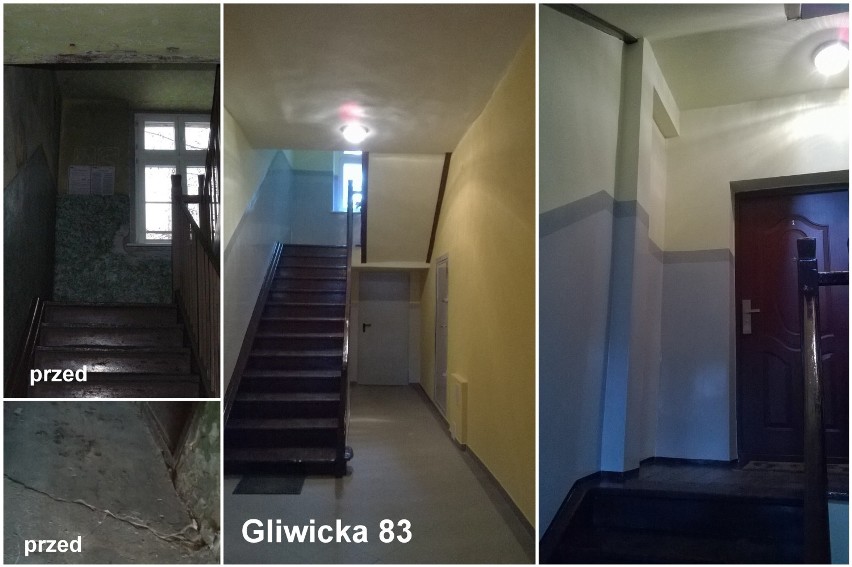 KZGM Katowice: Wyremontowane klatki schodowe w katowickich kamienicach [ZDJĘCIA]