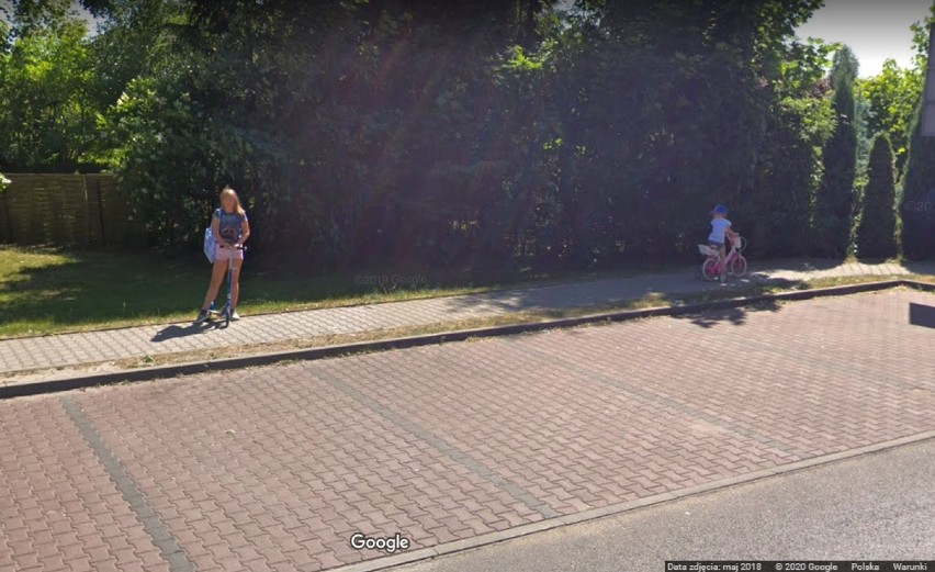 Google Street View. Mieszkańcy Lwówka przyłapani przez kamery