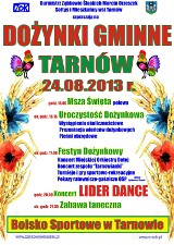 Dożynki gminne w Tarnowie odbeda się w sobotę, 24 sierpnia