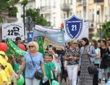 Kaliski Tydzień Zdrowia. Kolorowy pochód przeszedł na Główny Rynek ZDJĘCIA