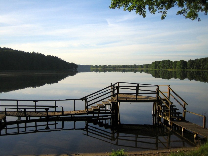Jezioro Głębokie w Świeszynie "Zielona Skarpa".