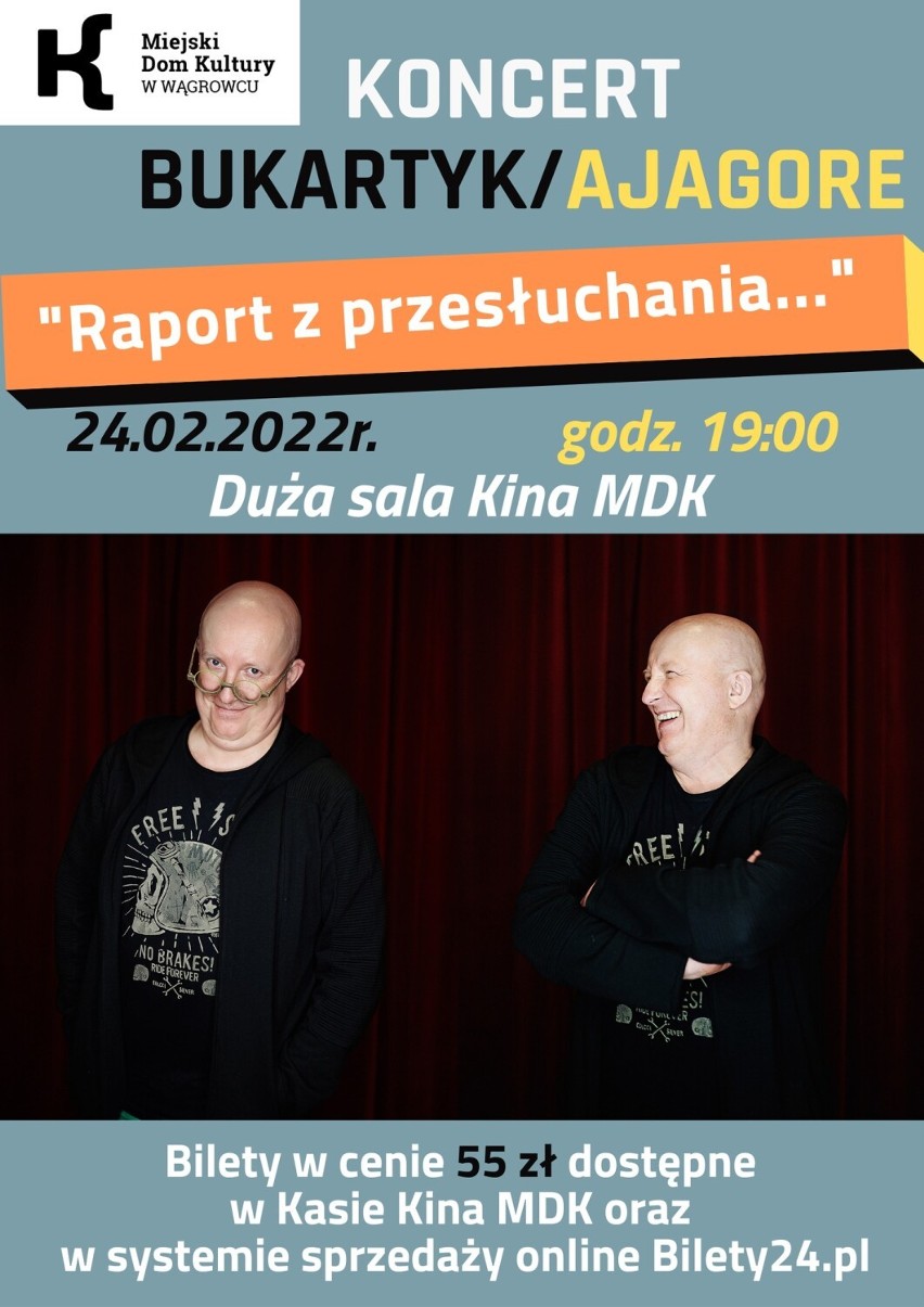 Koncert duetu Bukartyk/AJAGORE.