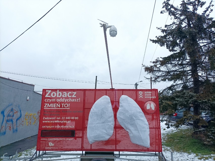 „Smogowe płuca” trafiły do dzielnicy Morgi w Mysłowicach