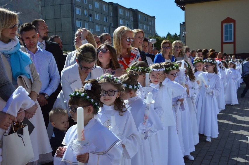 Uroczystość I Komunii św. w parafii św. Wojciecha w Kartuzach