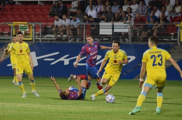 Raków Częstochowa w II rundzie eliminacji Ligi Konferencji Europy wyeliminował wicemistrza Kazachstanu - FK Astana.