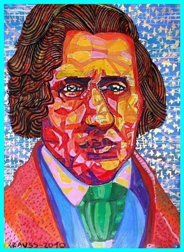 Portret Chopina - własność W. Sokołowskiego. Fot. Marek Krauss
