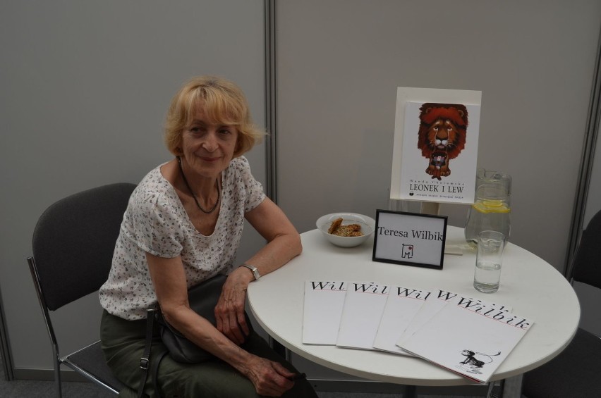 Teresa Wilbik, autorka książki dla dzieci "Leonek i lew" na...