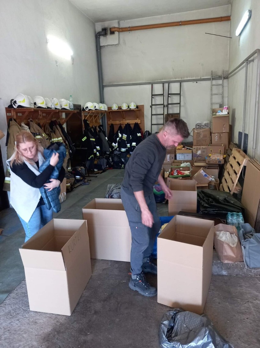 W Sierakowie trwa zbiórka humanitarna dla uchodźców z...