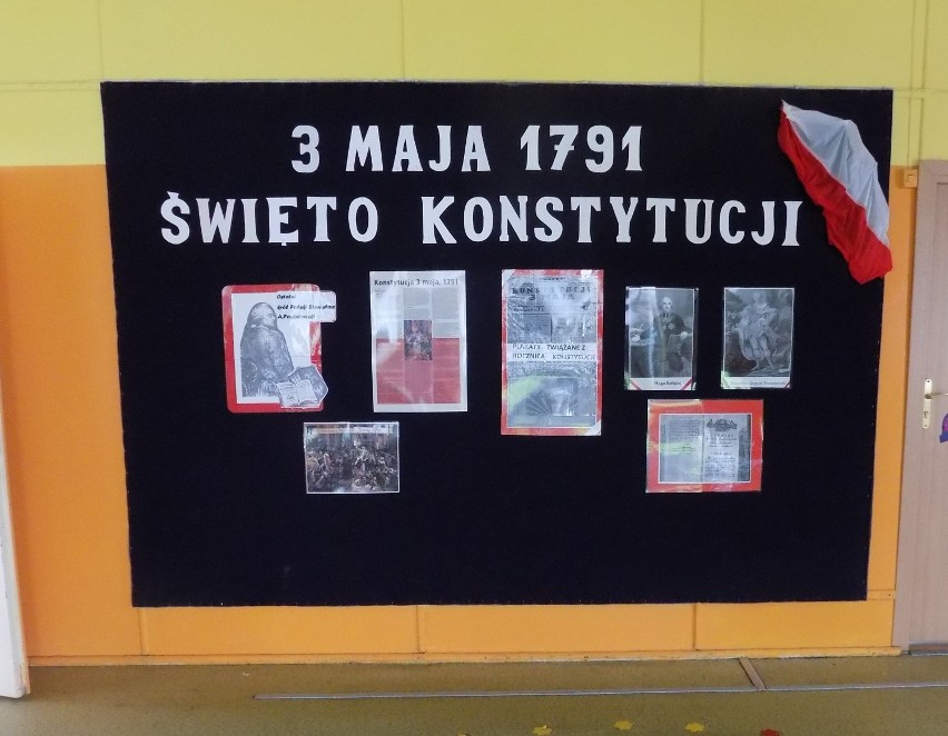 Uczniowie SP 9 w Malborku uczcili 225 rocznicę uchwalenia Konstytucji 3 maja