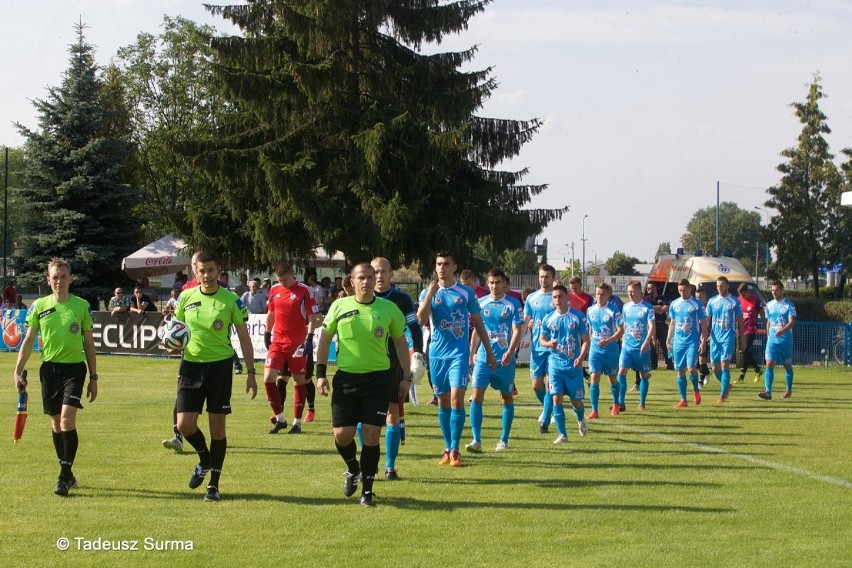 Błękitni - Kotwica 2:0. Tak zawodnicy grali, a tak kibice dopingowali [galeria 100 zdjęć]