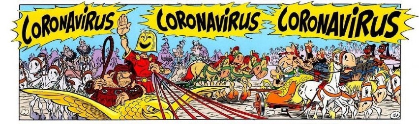 Asteriks, Obeliks i Coronavirus. Autorzy komiksu przewidzieli epidemię?