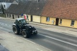 Rolnicza blokada na DK20 i DK25 w Białym Borze [zdjęcia]
