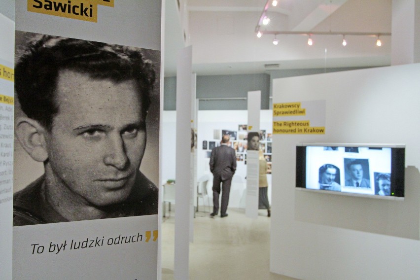 Otwarcie wystawy "Krakowscy Sprawiedliwi" [ZDJĘCIA]