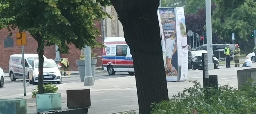 Wypadek w centrum Szczecina. Nie ma już utrudnień