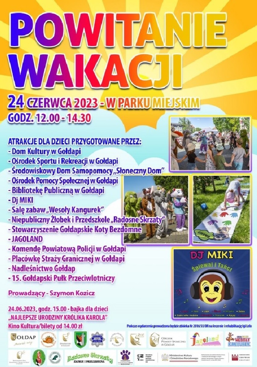 Powitanie Wakacji 24 czerwca 2023 Gołdap
