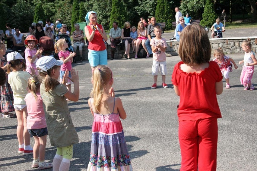 WRZEŚNIA: Przedszkole Grzybek w Kleparzu na niedzieli dla milusińskich w parku Dzieci Wrzesińskich