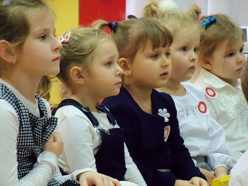 Święto Niepodległości w Przedszkolu Samorządowym w Bobowej