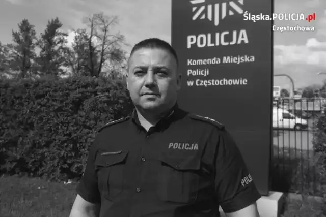 St.asp. Artur Bojanowski z Komisariatu Policji V w Częstochowie zmarł w wieku 46 lat