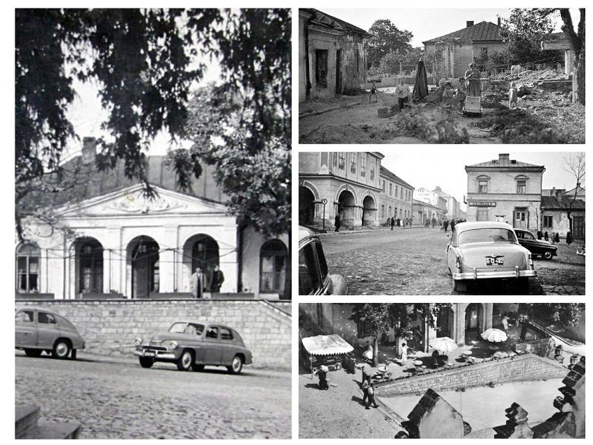 Zobacz jak wyglądał Sandomierz w latach 50. XX wieku....