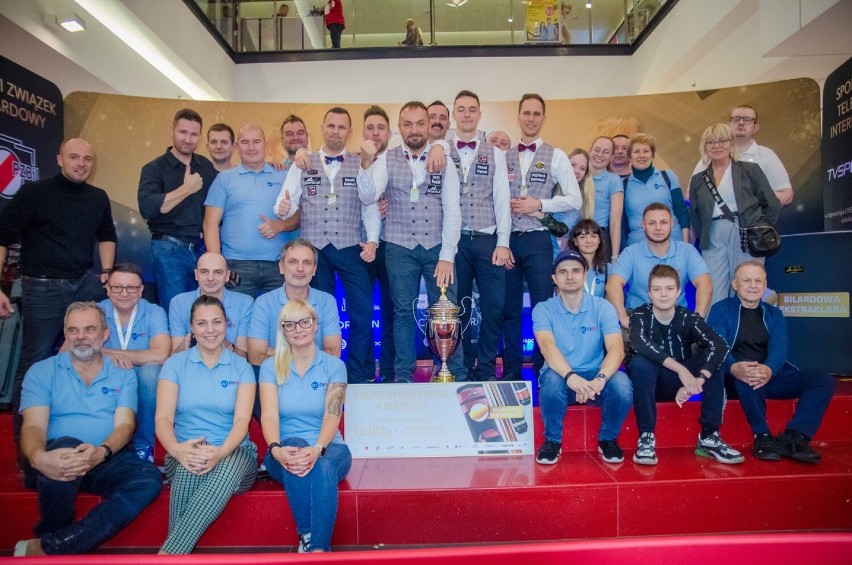 DaSo Team Dekada Sosnowiec został nowym bilardowym mistrzem...