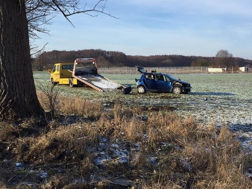Do wypadku doszło w sobotę, 19 stycznia, na trasie z Cigacic...
