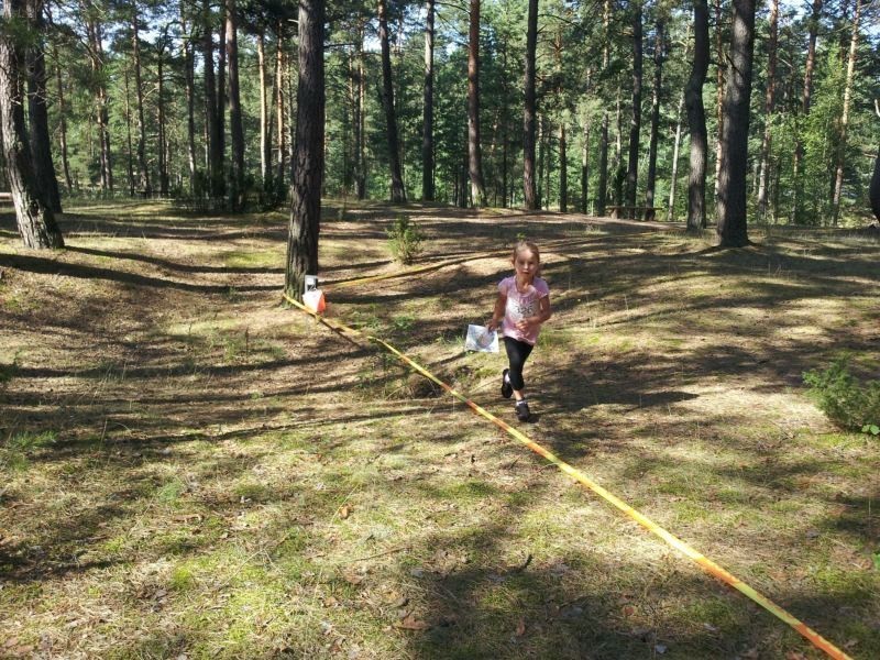 Biegi na orientację: 2 miejsce Wiktora Müllera