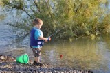 Zawody wędkarskie z okazji Dnia Dziecka nad rzeką Balewką