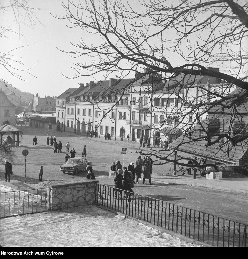 Kazimierz Dolny na zdjęciu z 1976 r.