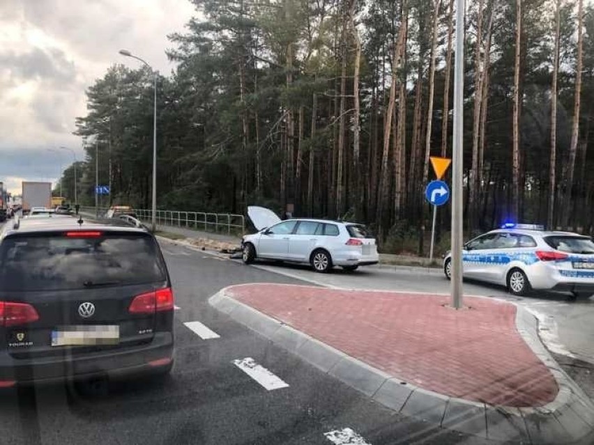 Do zderzenia doszło w czwartek, 10 października, na Trasie...