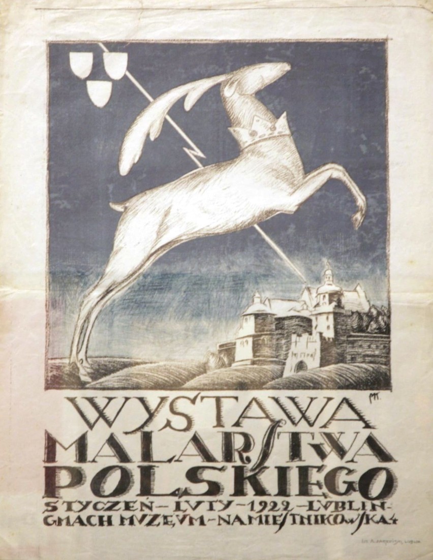 Plakat z 1922 roku.