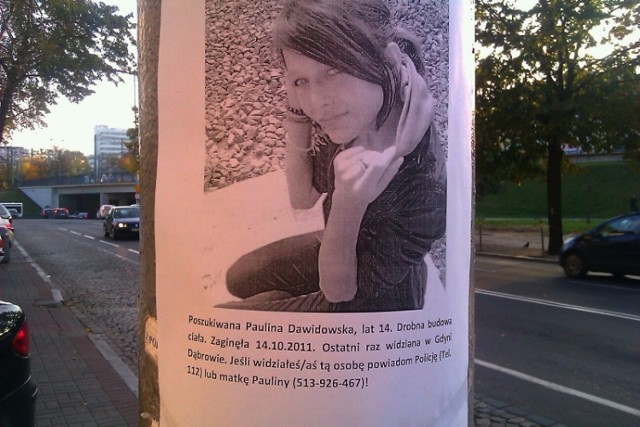 Paulina Dąbrowska zaginęła kilkanaście dni temu. Nie ma po niej ...