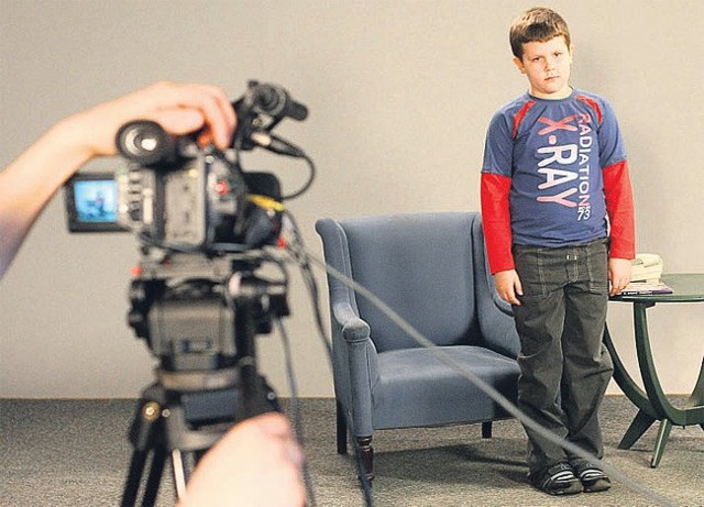 Casting do filmu "Fusball" w Łodzi. 
Młodsi kandydaci mieli się tylko zaprezentować i odpowiedzieć na kilka pytań.
