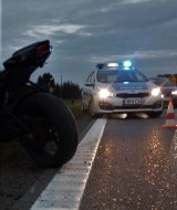 Gm. Nowa Wieś L. Nietrzeźwy motocyklista bez uprawnień zderzył się z seatem