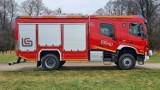 Ochotnicza Straż Pożarna w Żorach-Rowniu z nowym samochodem ratowniczo-gaśniczym
