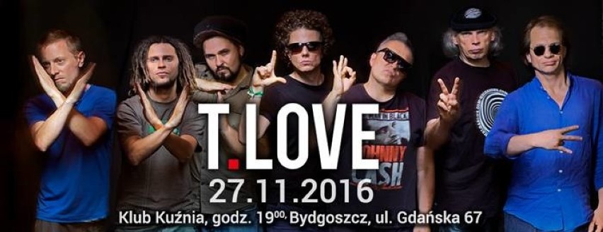 W niedzielę o godz. 19 w klubie Kuźnia zagra grupa T.Love.