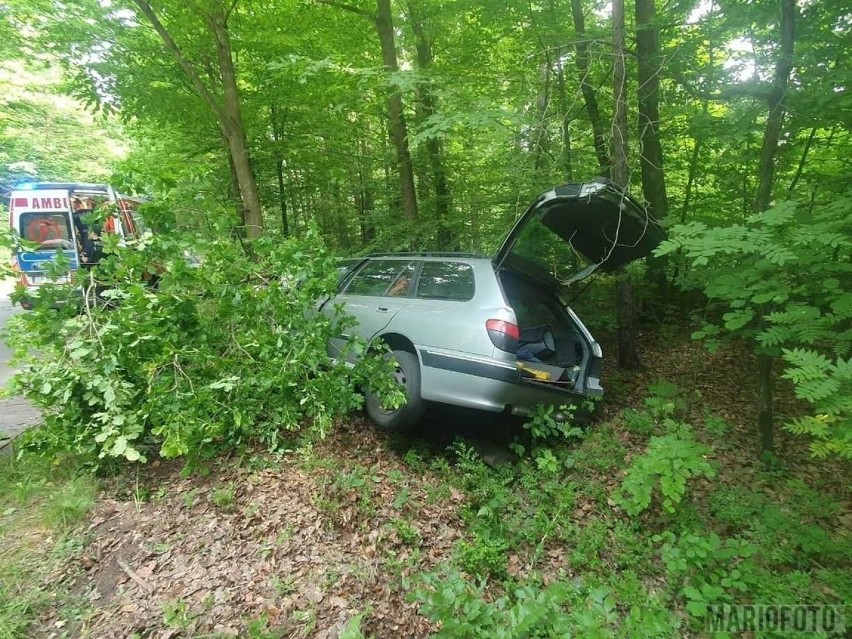 Wypadek w Kałach w gminie Murów.