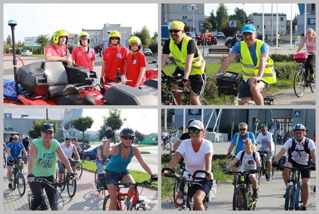 Rajd rowerowy z prezydentem Włocławka, 14 sierpnia 2021 roku.