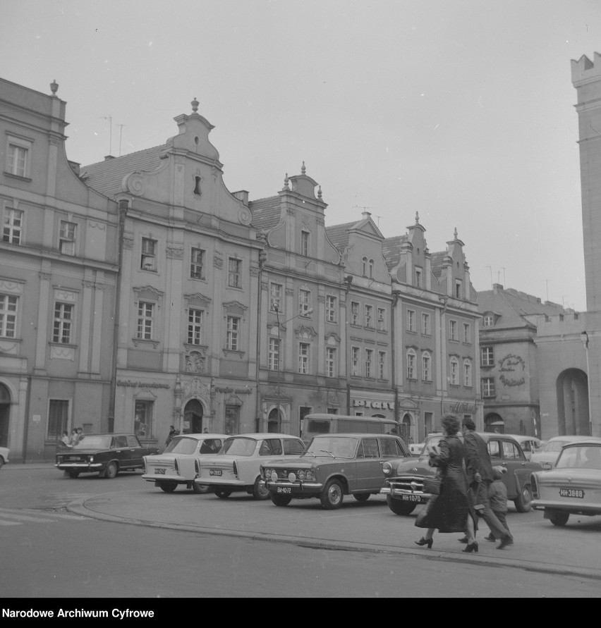 Opole w latach 70. Rok 1972 - Północno-zachodnia pierzeja...