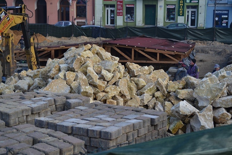 Częstochowa: Stary Rynek - porządki