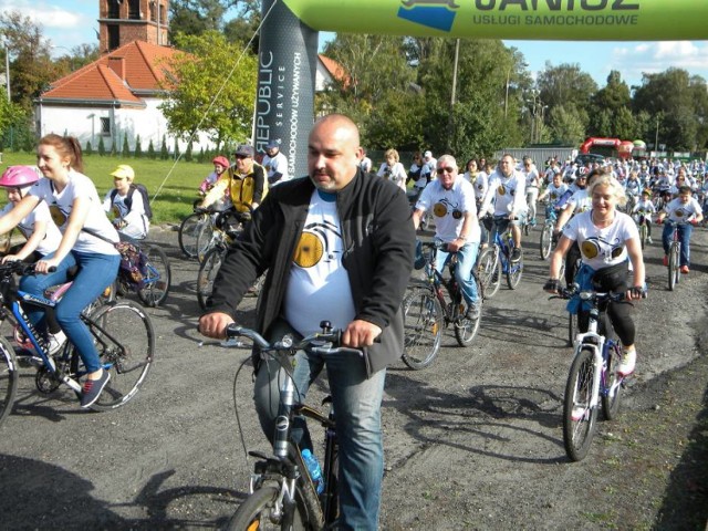 W przejeździe Rowerem przez Pruszcz w ubiegłym roku udział wzięło ok. 800 osób