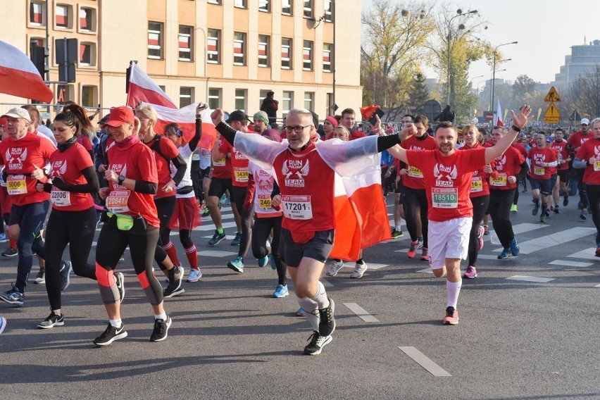 Bieg Niepodległości w Poznaniu w poprzednim roku ukończyło...