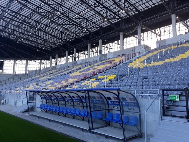 Stadion Pogoni Szczecin - stan 27 grudnia 2021 r.