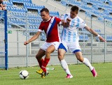 Sokół Ostróda - Stomil Olsztyn 0:2. Dwie bramki Tomasza Bzdęgi [Zdjęcia]