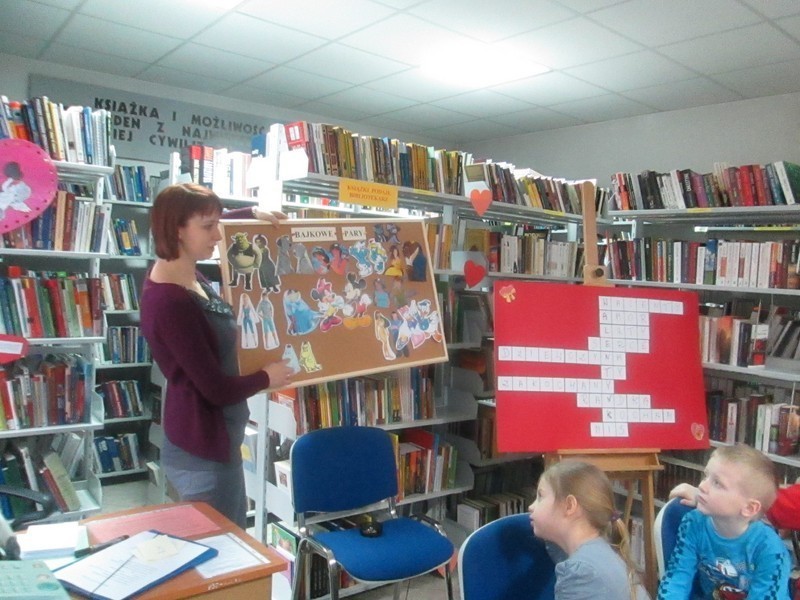 Walentynki w bibliotece (zdjęcia)